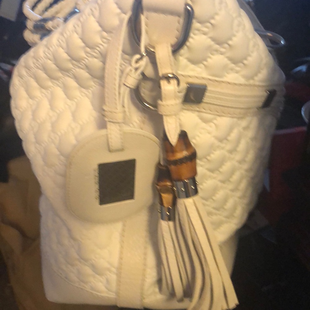 Gucci Runway Fashion Show Neoprene & Leather Bag - Picture 4 of 6